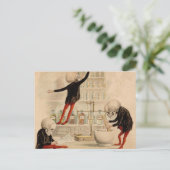 Skeletspapier Briefkaart (Staand voorkant)