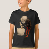 Skeletspapier T-shirt (Voorkant)