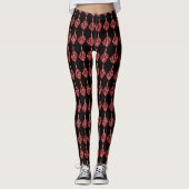 Skeletspatroon Leggings (Voorkant)