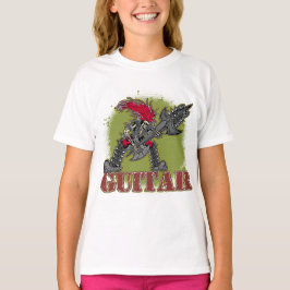 Skeletspeling Elektrische gitaar T-shirt