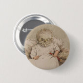 Skeletspier Baby Ronde Button 5,7 Cm (Voorkant /achterkant)