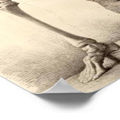  Skeletspier Poster Afdrukken (Hoek)