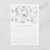 Skeletspieradvies voor Sterrennacht bij de moeder  Informatiekaartje (Voorkant)