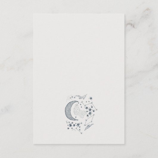 Skeletspieradvies voor Sterrennacht bij de moeder Informatiekaartje (Achterkant)