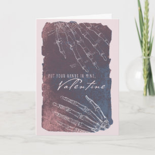 Skeletspieren Anatomische Valentijnsdag Kaart