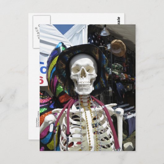 Skeletspieren Briefkaart (Voorkant / Achterkant)