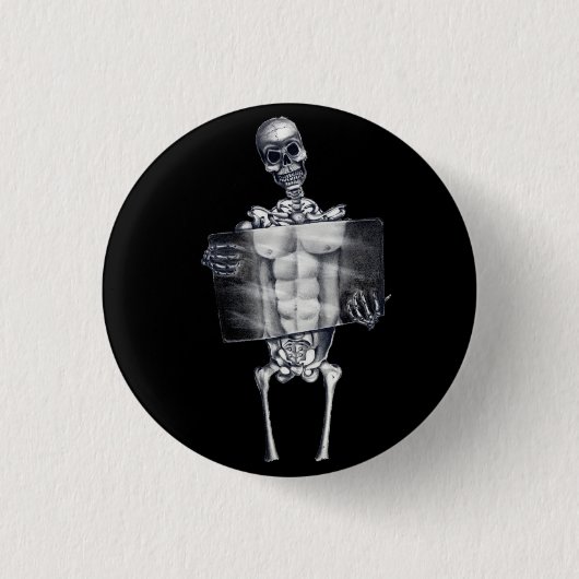 Skeletspieren Button (Voorkant)