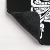 Skeletspieren, doodgeslagen, arm en duizelig muismat (Hoek)