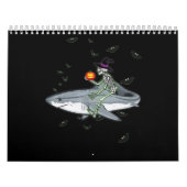 Skeletspieren - Funny Halloween Shark Gift Kalender (Hoes)