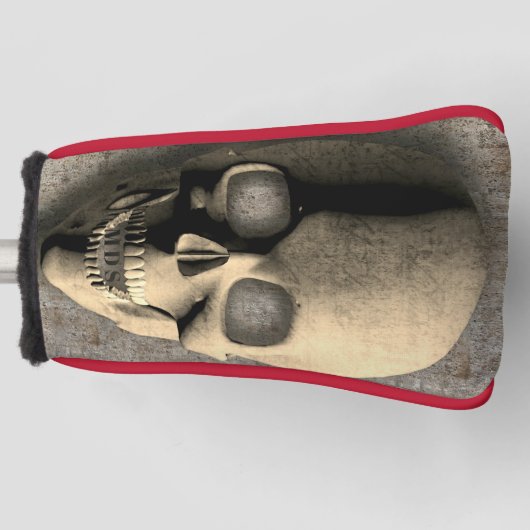 Skeletspieren Golf Head Hoesje Golfheadcover (Voorkant)