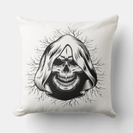 Skeletspieren Halloween Sierkussen