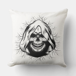 Skeletspieren Halloween Sierkussen