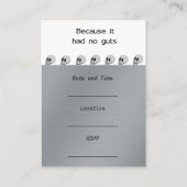 Skeletspieren Informatiekaartje (Achterkant)