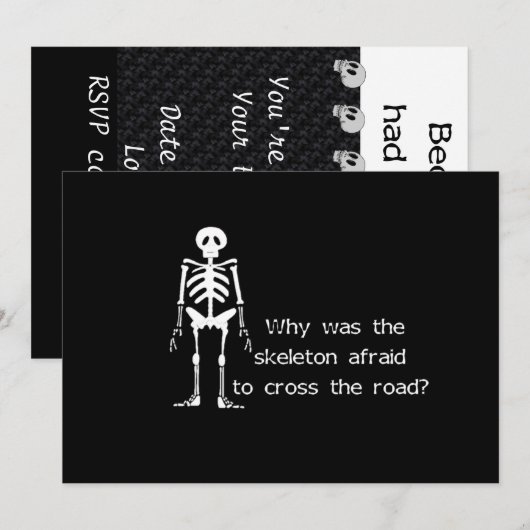 Skeletspieren Kaart (Voorkant / Achterkant)