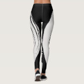 Skeletspieren Leggings (Achterkant)