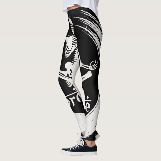 Skeletspieren Leggings (Links)