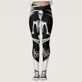 Skeletspieren Leggings (Voorkant)