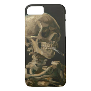 Skeletspieren met brandende sigaretten van Van Gog Case-Mate iPhone Case