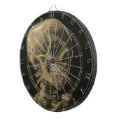 Skeletspieren met brandende sigaretten van Van Gog Dartbord (Voorkant Rechts)