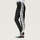 Skeletspieren met wervelkolom leggings (Links)