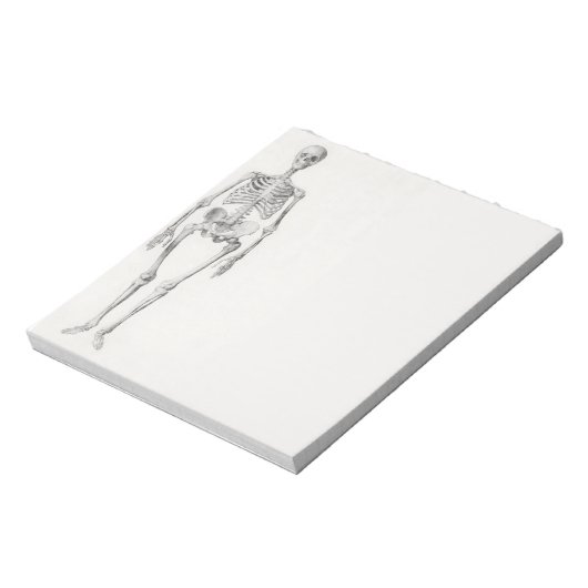 Skeletspieren Notitieblok (Linkerzijde)