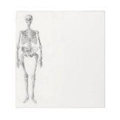 Skeletspieren Notitieblok (Voorkant)