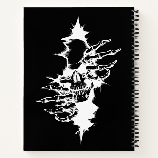 Skeletspieren Notitieboek (Achterkant)