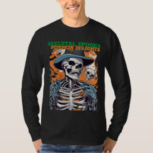 Skeletspieren, pompoen lekkernijen T-shirt