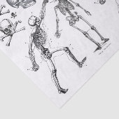 Skeletspieren Schilder in Botten Ontvlekken Verzam Tissuepapier (Detail)