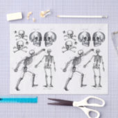 Skeletspieren Schilder in Botten Ontvlekken Verzam Tissuepapier (Craft)