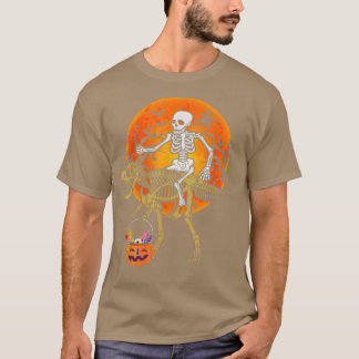 Skeletspieren Skeletspieren Dinosaur T re Funny Ha T-shirt