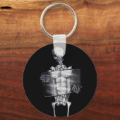 Skeletspieren Sleutelhanger (Voorkant)