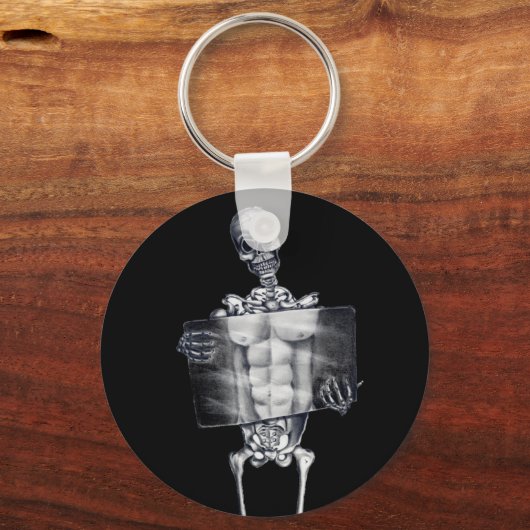Skeletspieren Sleutelhanger (Voorkant)