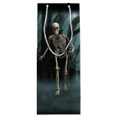 Skeletspieren, spirietzak wijn cadeautas (Achterkant)