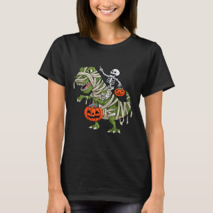 Skeletspieren T Rex Halloween Boys Girls K T-shirt