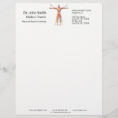 Skeletspieren voor medisch menselijk gebruik - Let Briefhoofd (Voorkant)