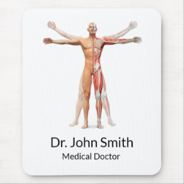 Skeletspieren voor medisch menselijk gebruik - Mou Muismat