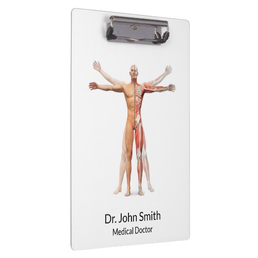 Skeletspieren voor medisch menselijk lichaam - Kle Klembord (Rechts)