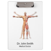 Skeletspieren voor medisch menselijk lichaam - Kle Klembord (Voorkant)