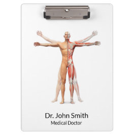 Skeletspieren voor medisch menselijk lichaam - Kle Klembord