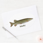 Skeletspierstelsel- en bindweefselaandoeningen ovale sticker (Envelop)