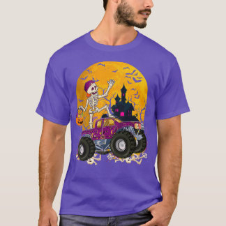 Skeletspion Riding Monster Truck 2 T-shirt