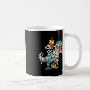 Skeletspleetspier Dinosaur T rex Halloween Fun Koffiemok