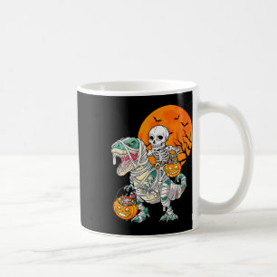 Skeletspleetspier Dinosaur T Rex Halloween Fun Koffiemok