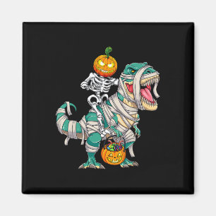 Skeletspleetspier Dinosaur T rex Halloween Fun Magneet