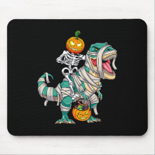 Skeletspleetspier Dinosaur T Rex Halloween Fun Muismat