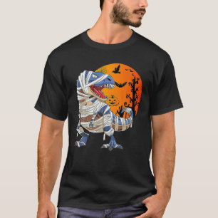 Skeletspleetspier Dinosaur T Rex Halloween Fun T-shirt