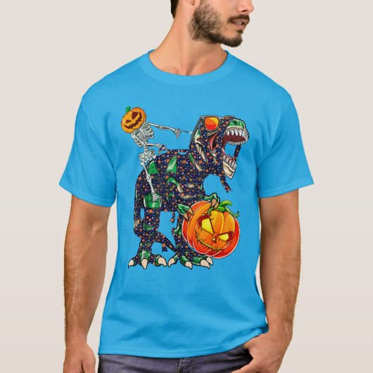 Skeletspleetspier voor dinosaur t-shirt (Voorkant)