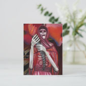 skeletspook-briefkaart briefkaart (Staand voorkant)