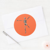 SkeletStickers Ronde Sticker (Envelop)